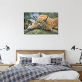 Toile Europ �_ischer Luchs, Eurasischer Luchs (Lynx) (Insitu(Chambre))