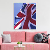 Toile Europe, Angleterre, drapeau britannique (Insitu(Salon))