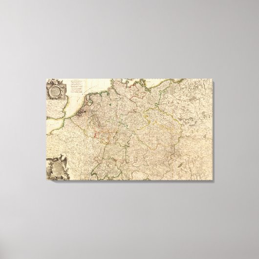 Toile Europe centrale (Recto)