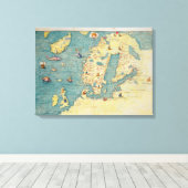 Toile Europe du Nord (Insitu (Plancher de Bois))