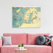 Toile Europe du Nord (Insitu(Salon))