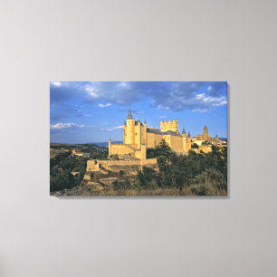 Toile Europe, Espagne, Ségovie. L'Alcazar, un Monde