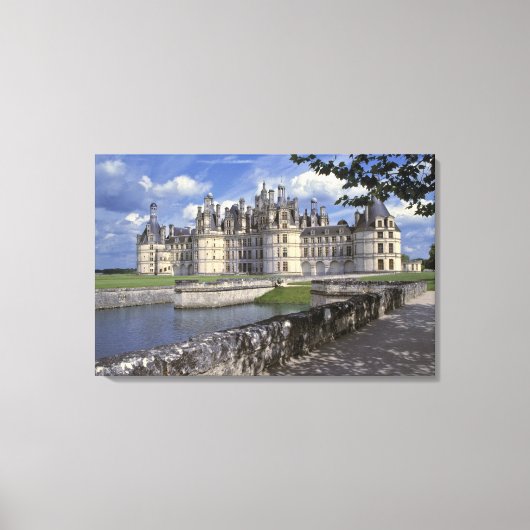 Toile Europe, France, Chambord. Château imposant (Recto)