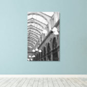 Toile Europe, France, Paris. Intérieur, Galerie (Insitu (Plancher de Bois))