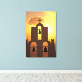 Toile Europe, Grèce, îles Cyclades, Santorin, (Insitu (Plancher de Bois))