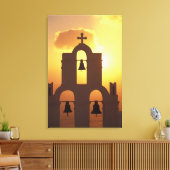 Toile Europe, Grèce, îles Cyclades, Santorin, (Insitu(Salon))