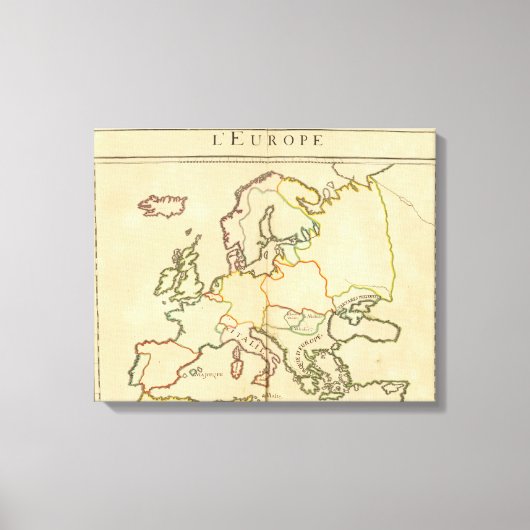 Toile Europe par religion 2 (Recto)