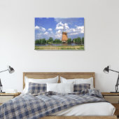 Toile Europe, Pays-Bas, Kinerdijk. Un moulin à vent est (Insitu(Chambre))