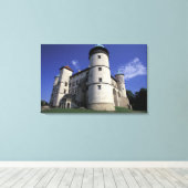 Toile EUROPE, Pologne, Carpathian Mts, Nowy Wisnicz (Insitu (Plancher de Bois))