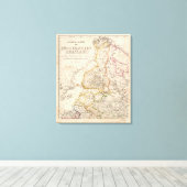 Toile Europe, Russie, Finlande (Insitu (Plancher de Bois))