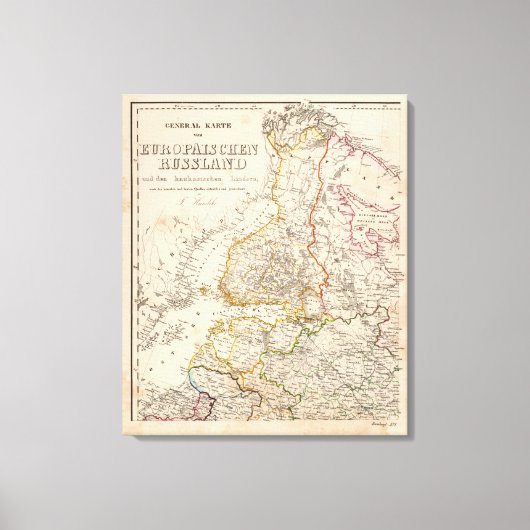 Toile Europe, Russie, Finlande (Recto)