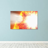 Toile Evaporation de l'atmosphère de Hd 189733b (Insitu (Plancher de Bois))