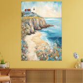 Toile Évasion du phare de la falaise (Insitu(Salon))