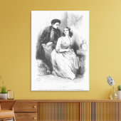 Toile Eve et David Sechard (Insitu(Salon))