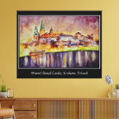 Toile EVE Peint Wawel, Cracovie, Pologne Jigsaw Puzzle (Insitu(Salon))