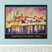 Toile EVE Peint Wawel, Cracovie, Pologne Jigsaw Puzzle (Insitu (Plancher de Bois))