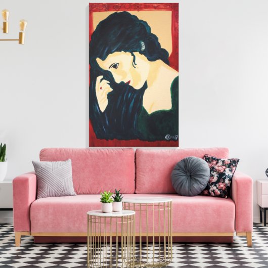 Toile Evelyn Demure (Insitu(Salon))