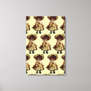 Toile EVIL DORA DOLL, hantée poupée produit effrayant ar