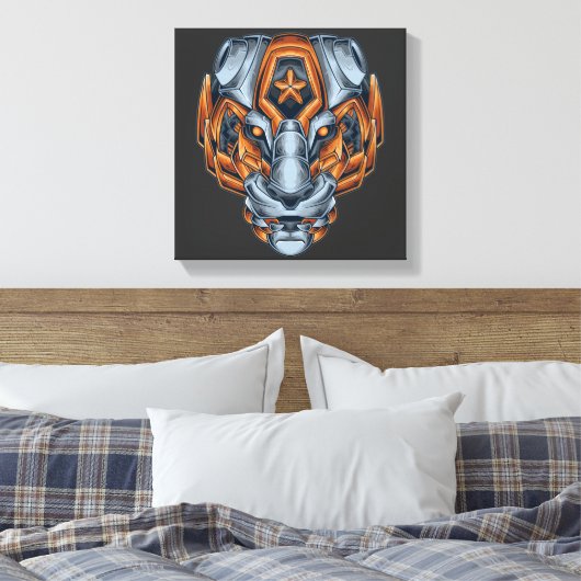 Toile Évolution Cyborg (Insitu(Chambre))