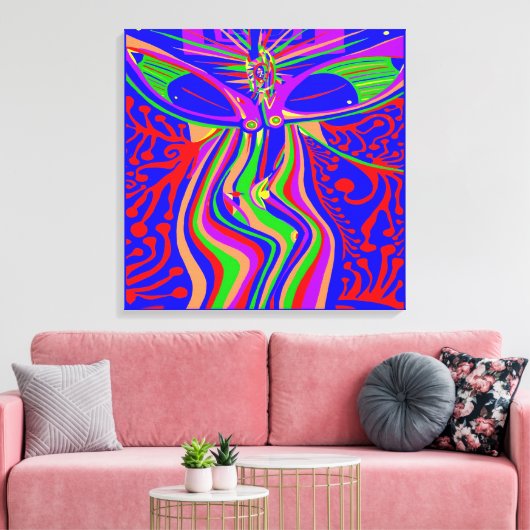 Toile Évolution transcendante (Insitu(Salon))