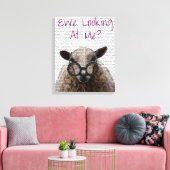 Toile Ewe Regard Me DeNiro Moutons (Insitu(Salon))