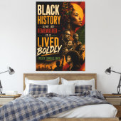 Toile Excellence Noire Citation 2ème (Insitu(Chambre))