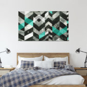 Toile Exclusion Chevron II (Insitu(Chambre))