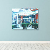 Toile Excursions des ports maritimes (Insitu (Plancher de Bois))