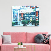 Toile Excursions des ports maritimes (Insitu(Salon))