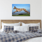 Toile Exécution de Lurcher brodé (Insitu(Chambre))