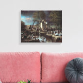 Toile Exhumation du Mastodon, 1806 (Insitu(Salon))