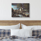 Toile Exhumation du Mastodon, 1806 (Insitu(Chambre))