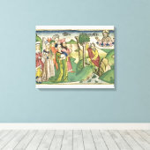 Toile Exode 15 1-19 La Chanson de Moïse, du 'Nuremb (Insitu (Plancher de Bois))