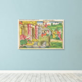 Toile Exodus 2 1-6 Moïse (Insitu (Plancher de Bois))
