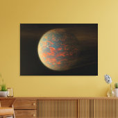 Toile Exoplanet 55 Cancri E Et Sa Surface Moulée (Insitu(Salon))