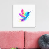 Toile Exotic Rainbow Hummingbird (Insitu(Salon))