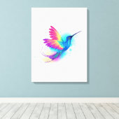 Toile Exotic Rainbow Hummingbird (Insitu (Plancher de Bois))