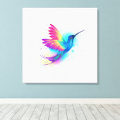 Toile Exotic Rainbow Hummingbird (Insitu (Plancher de Bois))