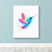 Toile Exotic Rainbow Hummingbird (Insitu (Plancher de Bois))