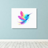 Toile Exotic Rainbow Hummingbird (Insitu (Plancher de Bois))