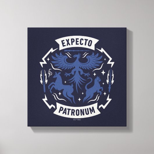 Toile Expecto Patronum Vintage Silhouette Graphic (Recto)