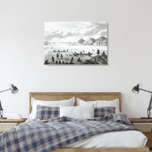 Toile Expédition passant par Point Lata sur (Insitu(Chambre))