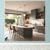 Toile Expérience de repas sur une terrasse de luxe (Insitu (Plancher de Bois))