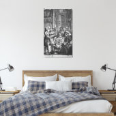 Toile Expérience électrique faite sur un homme (Insitu(Chambre))