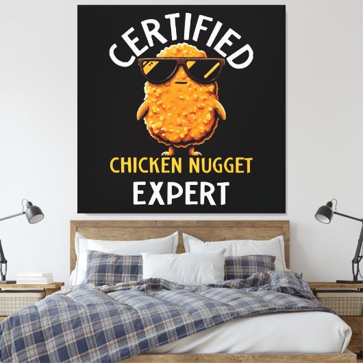 Toile Expert certifié en nugget de poulet (Insitu(Chambre))