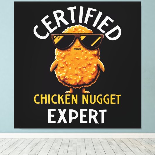 Toile Expert certifié en nugget de poulet (Insitu (Plancher de Bois))