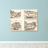 Toile exploitation agricole et hydrographique à Hydevill (Insitu (Plancher de Bois))