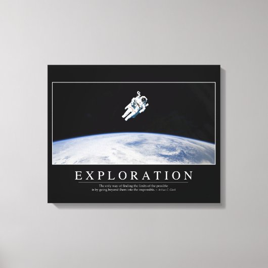Toile Exploration : Citation Inspirationnelle 1 (Recto)