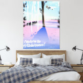 Toile Explorez le désert ! Posters de animaux d'hiver (Insitu(Chambre))
