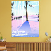 Toile Explorez le désert ! Posters de animaux d'hiver (Insitu(Salon))